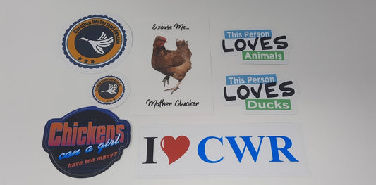 CWR Variety Sticker Collection part 2